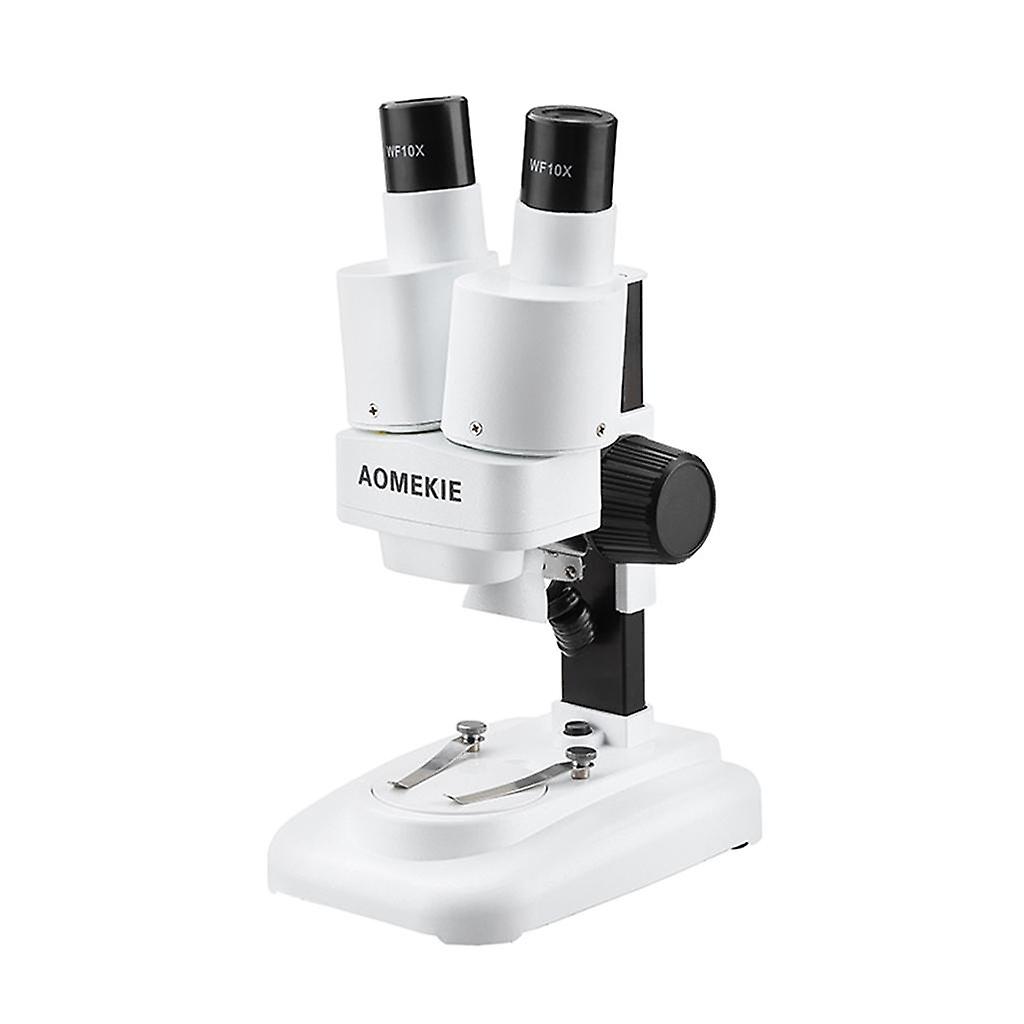 Stereo Microscope Illuminated Industrial Microscope for PCB Inspection White