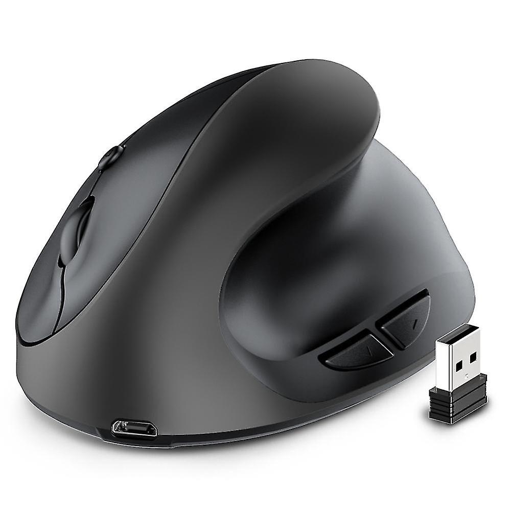 2.4g Wireless Mouse Rechargeable Ergonomic Mouse Computer Office Vertical Grip Mouse For Computer L