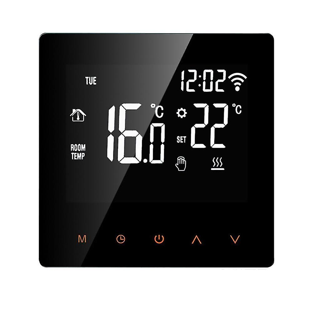 Tuya Wifi Smart Thermostat, 3a Lcd Electric Floor Heating Water/ Boiler Remote Controller For Googl