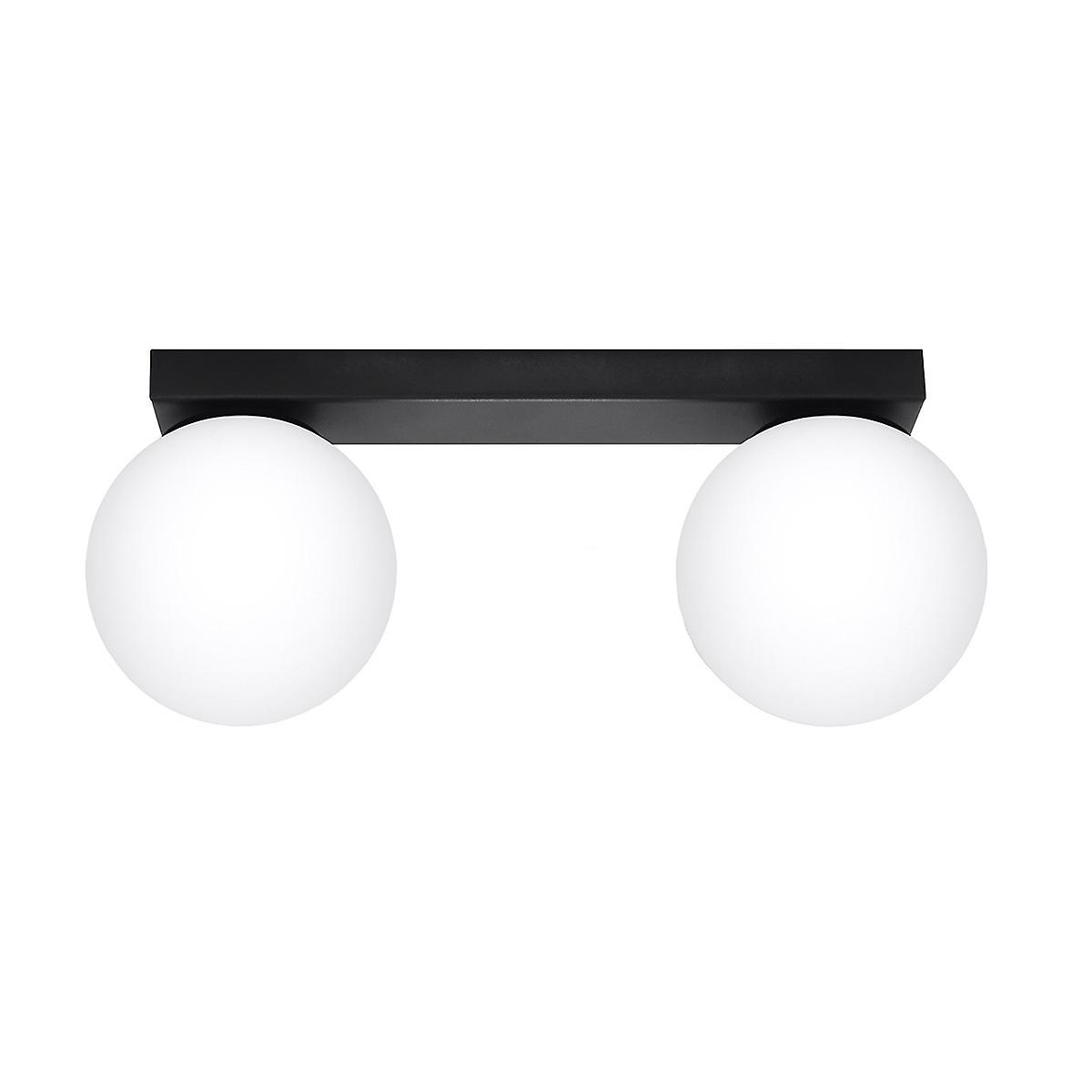 Yoli Globe Ceiling Light Black