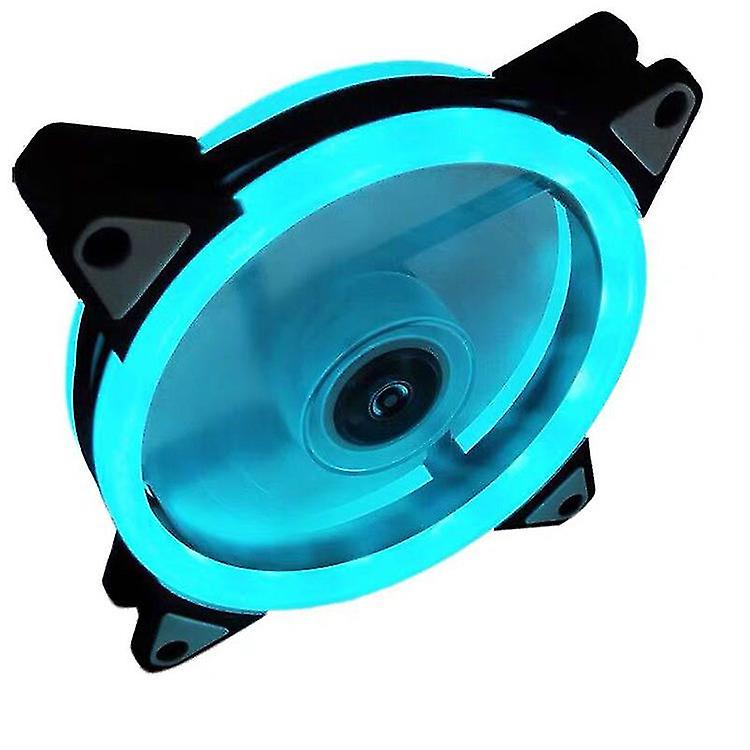 120mm Rgb Pc Computer Ultra Silent 15 Leds Cooling Fan Radiator 12v Computer Fan Dc Heat Dissipation Fan