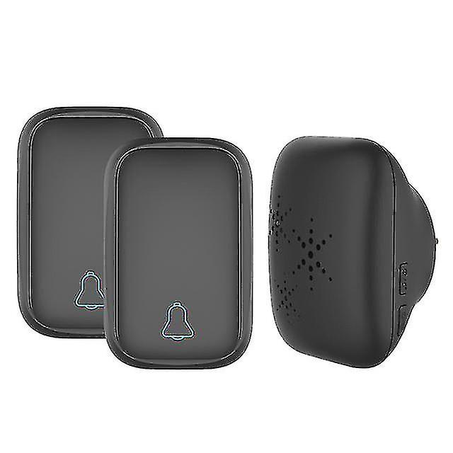 ワイヤレスドアベル防水自己給電スマートドアベルホームバッテリー不要コードレスリングドンチャイムティンブル通話