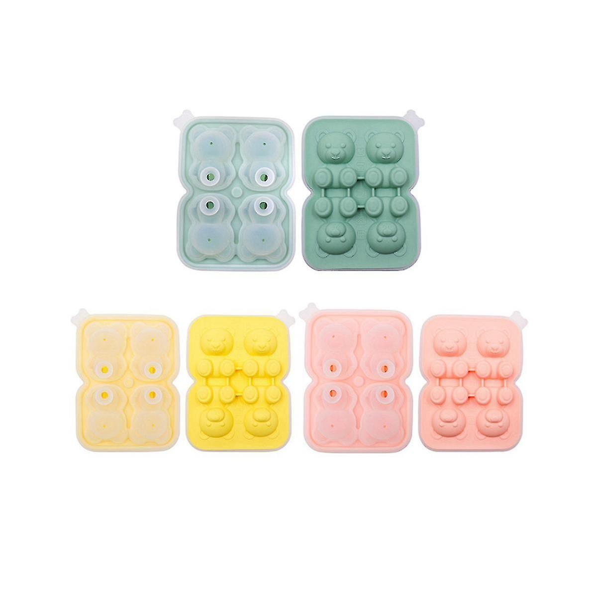 Cute Ice-cube Ma Mold Splasroof For Zer With Container