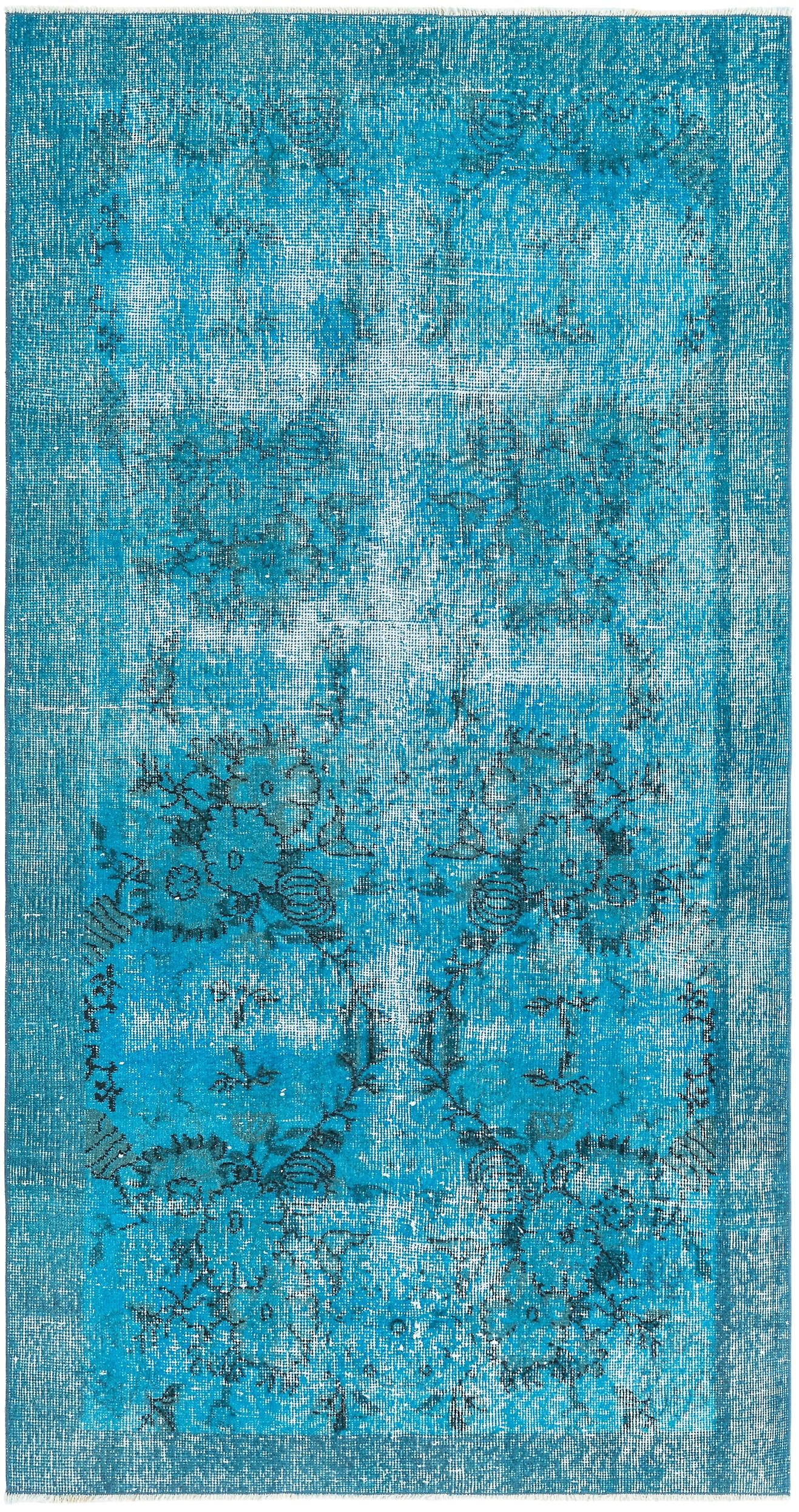 Hadorn Ultra Vintage 99x191 with Turquoise Hand Made Turkey Rug