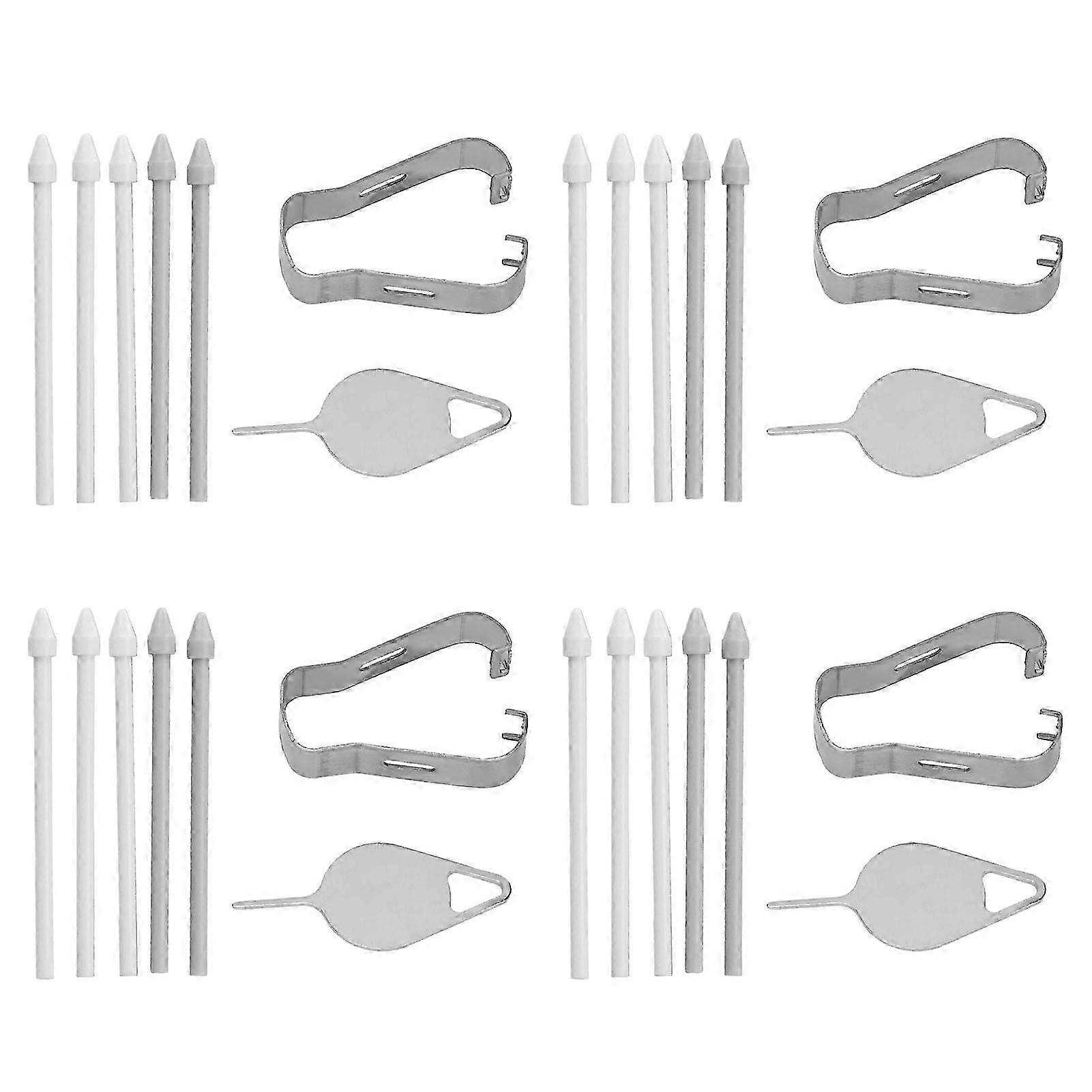 4pcs S Pen Replacement Tips for Samsung S21 Ultra - Easy Install, Durable, Complete Set
