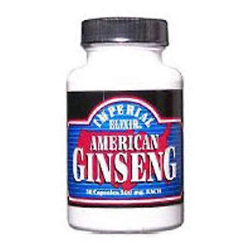 Imperial Elixir / Ginseng Company American Ginseng, 50 Caps (Pack of 3)
