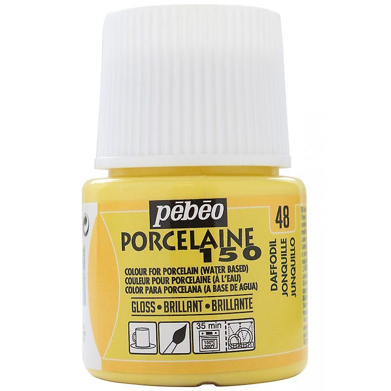 Waterbased porcelain gloss paint - Daffodil - 45 ml