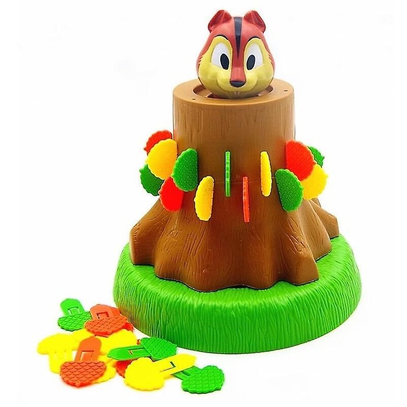 Creative Funny Squirrel Bouncing Bucket Decompression Toy Party Board Game Desktop Family Party Game Toy Birthday Gift