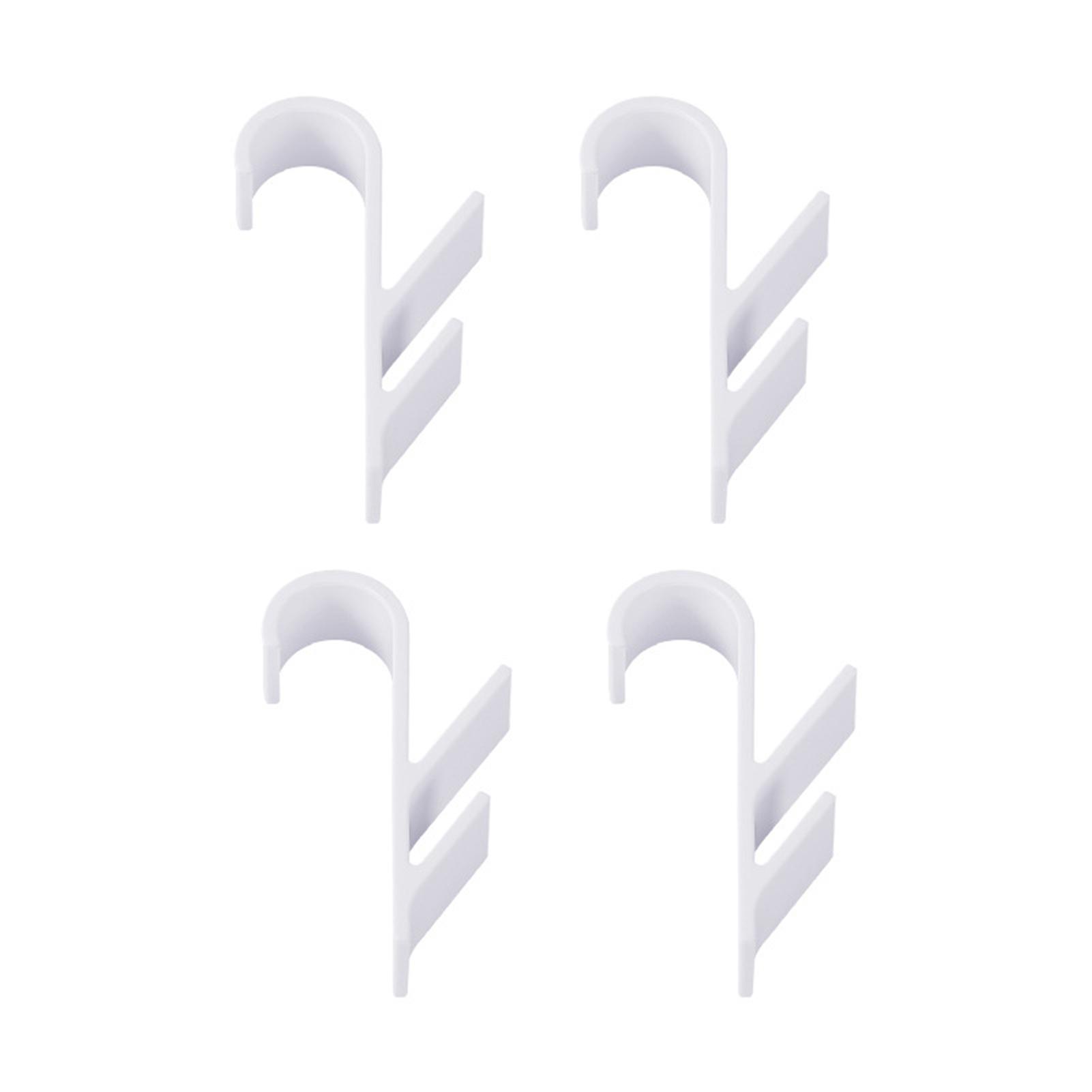 Double-groove Clothes Hook Wide Range Applications Hook for House