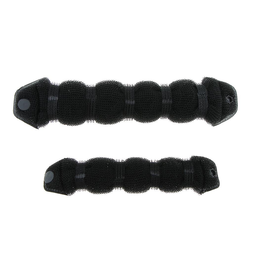 2 Pieces Sponge Hair Styling Bun Maker Braid Magic Twister Shaper Styler