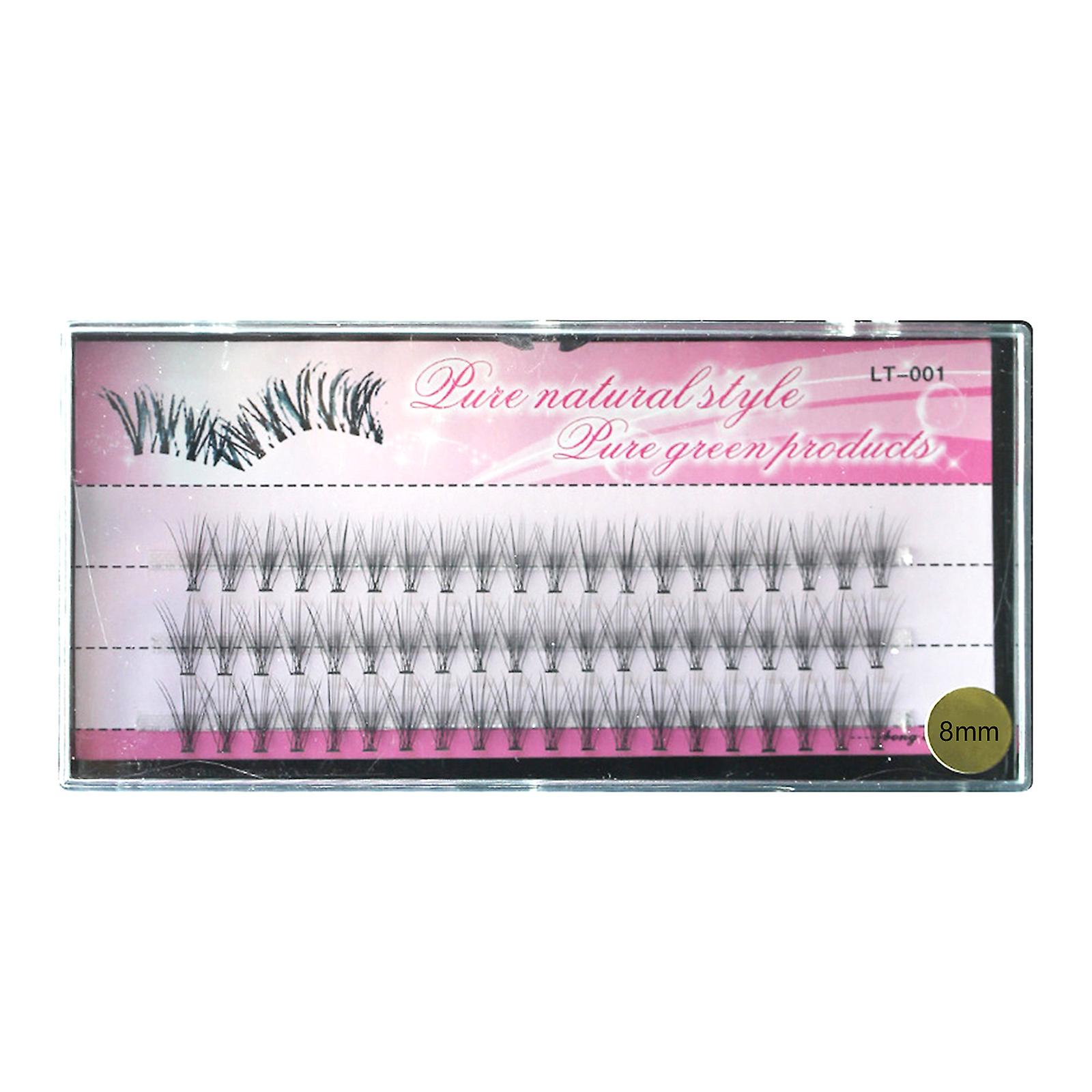 Segmented False Eyelashes Curl Long-lasting Lashes Mango Eyes Beautify Eyes Professional Salon Use
