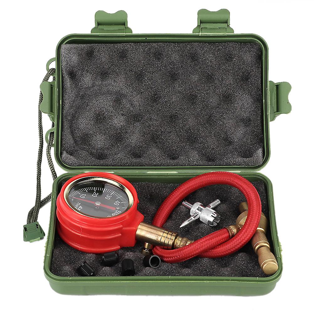 Tire Pressure Gauge Portable Auto Car Tyre Tire Air Pressure Gauge Dial Meter Tester High Accuracy