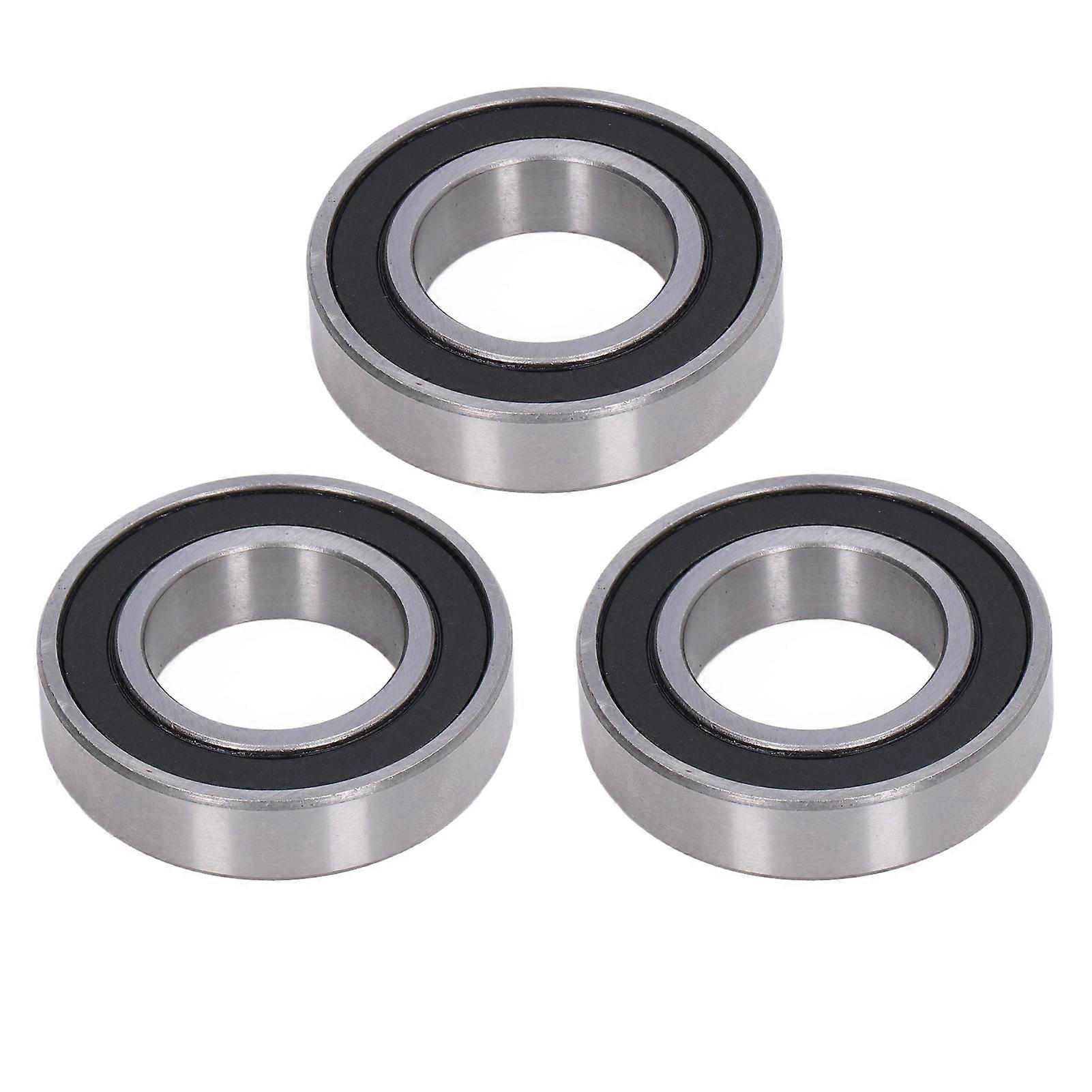 ערכת ערכת אביזרים אטומים למיסב כדור חריץ עמוק 3pcs לציוד מכונה6008