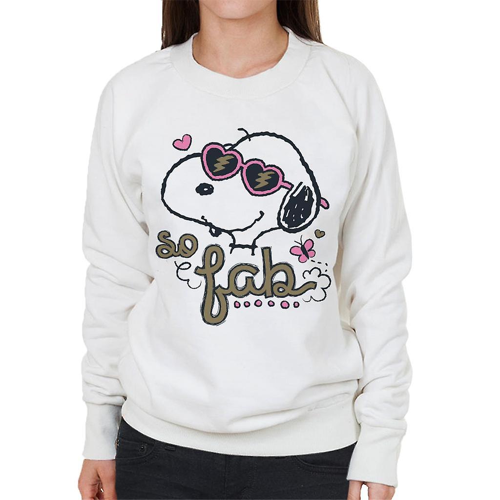 Peanuts Snoopy So Fab Women's Sweatshirt