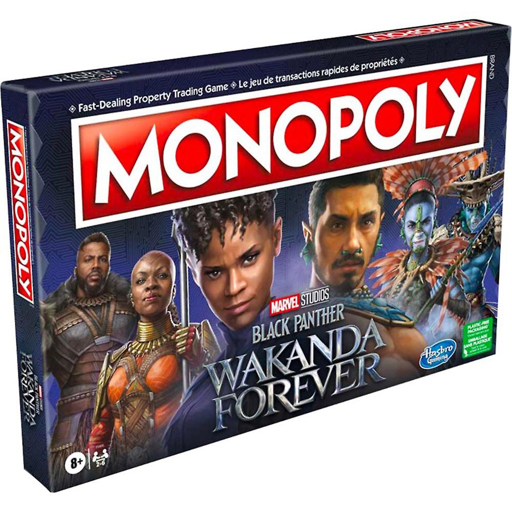 Monopoly Black Panther 2 Edition Excellent Quality Interactive Board Game
