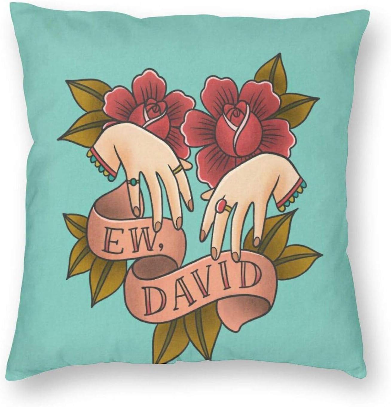 EWデビッド・アレクシス・シッツ・シッツ・クリーク・クッション・カバースロー・ソファ枕カバー・チェア・クッション漫画のベッド枕カーシート・クッション50cm * 50cmクッションカバー