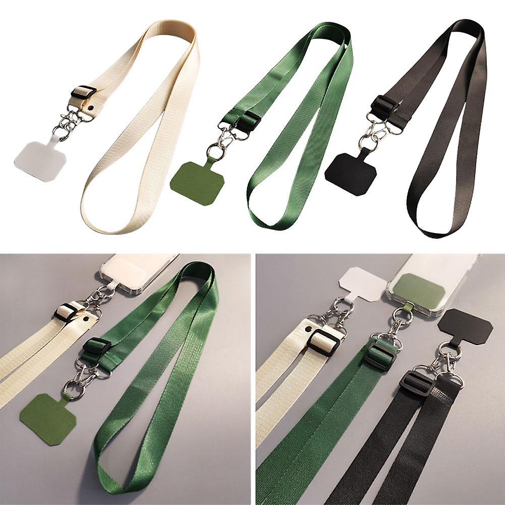 الهاتف المحمول الحبل طويل كروسبودي الحبل المنسوجة حك الهاتف حزام