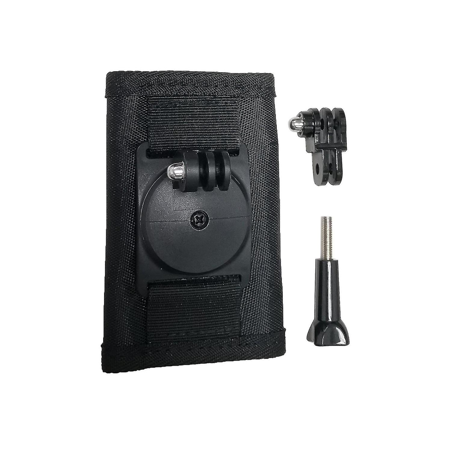 Action Camera Backpack Shoulder Strap Mount with 360 Degree Rotation