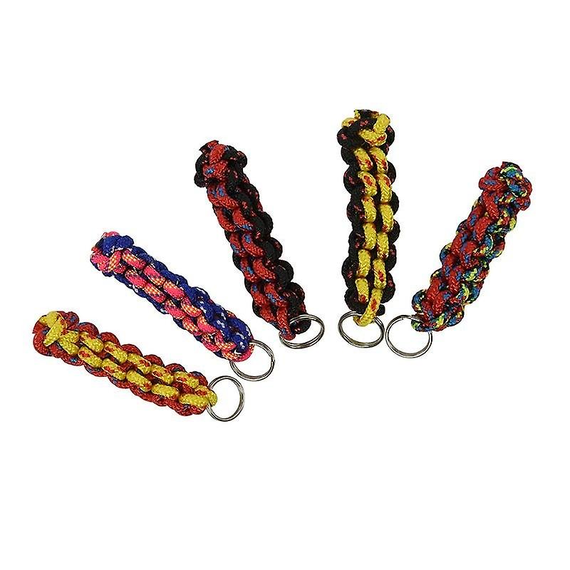 Pendant with keychain. 100 mm. short and strong braid. mixed