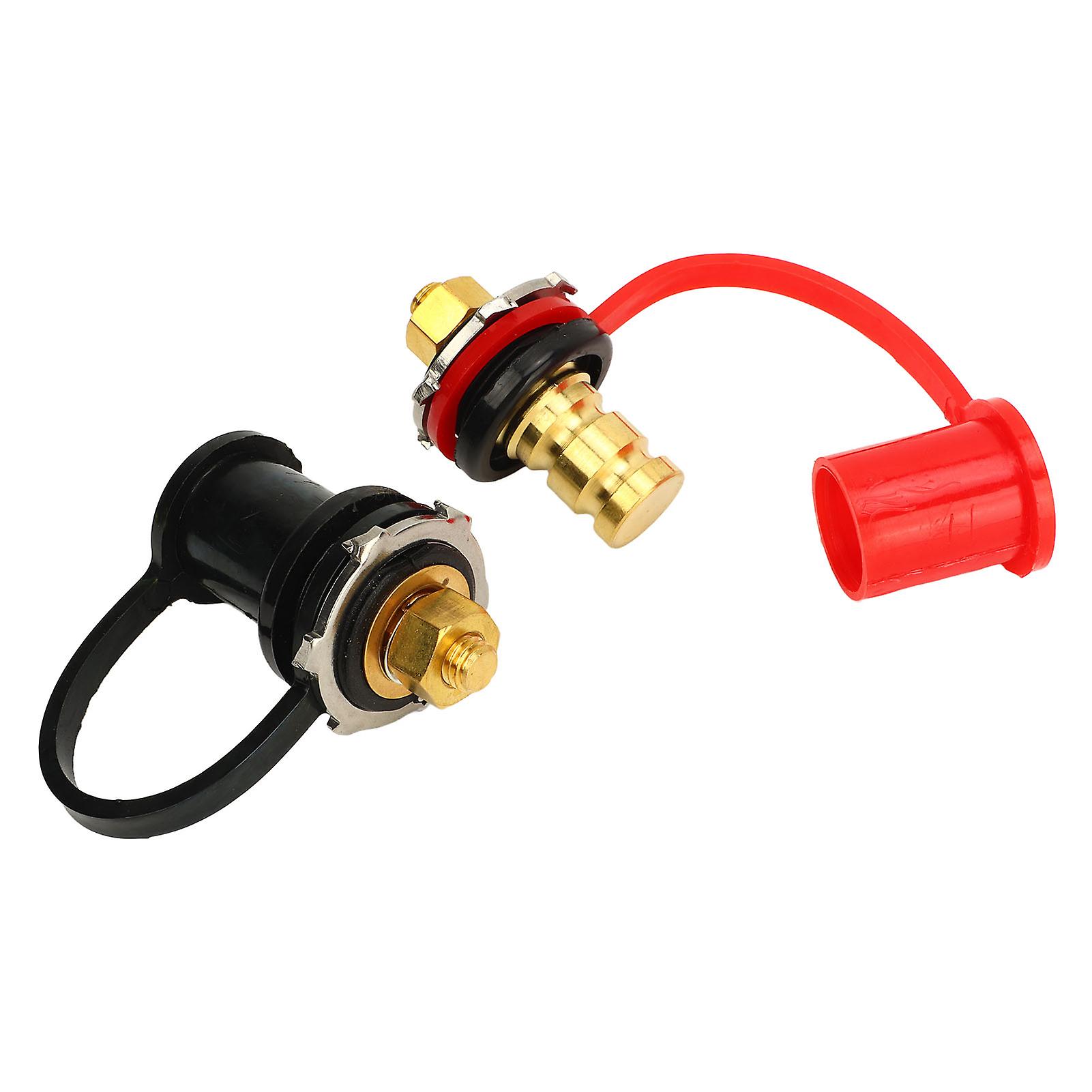 2PCS Battery Charging Post 3/8 Inch Stud Remote Terminal Junction Post Connector Kit for Welding Machine Ship RV