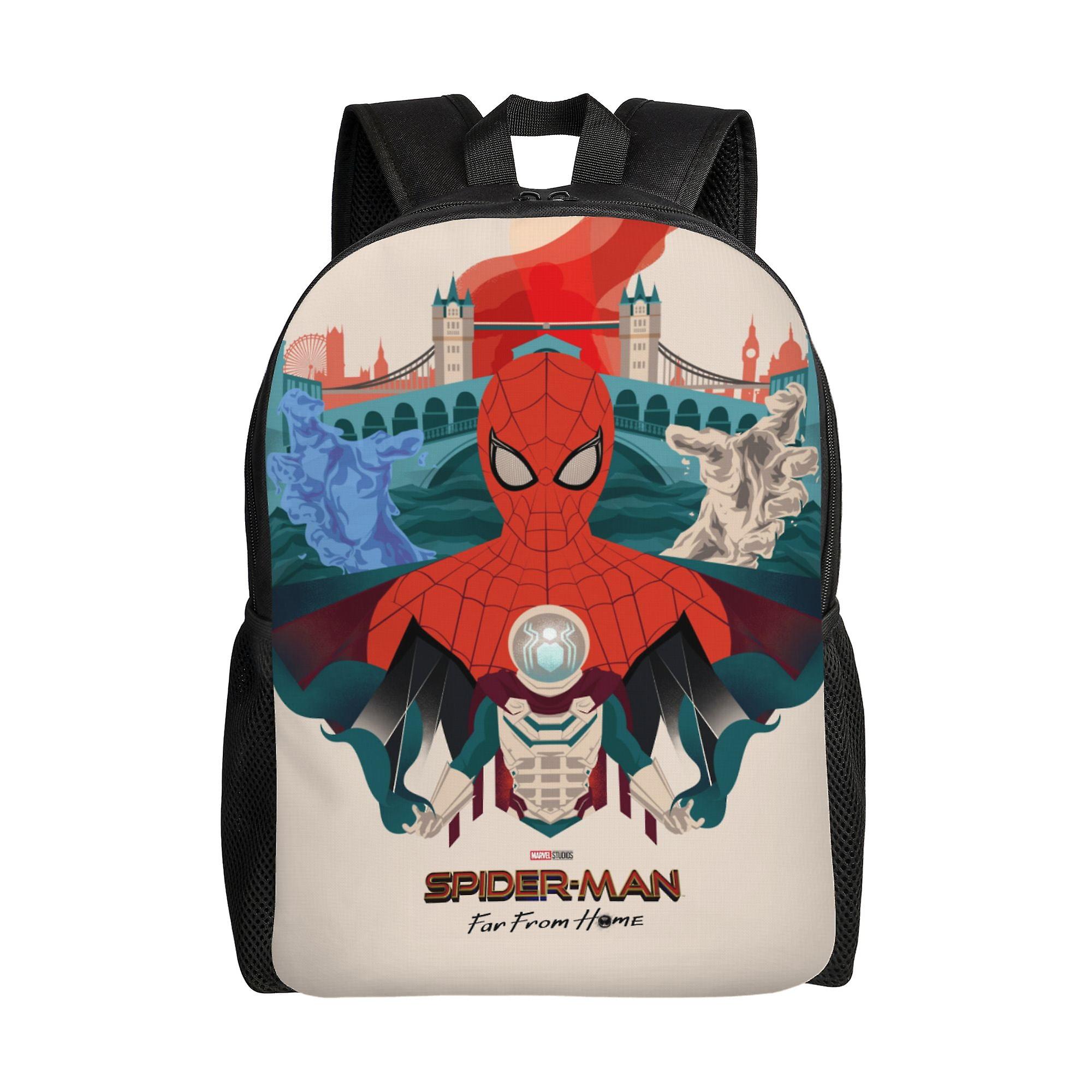 Spider Man Backpack, Adult Kids Simple Lightweight Casual Backpack for Children Student, Travel Backpack Laptop Backpack for College Work Camping