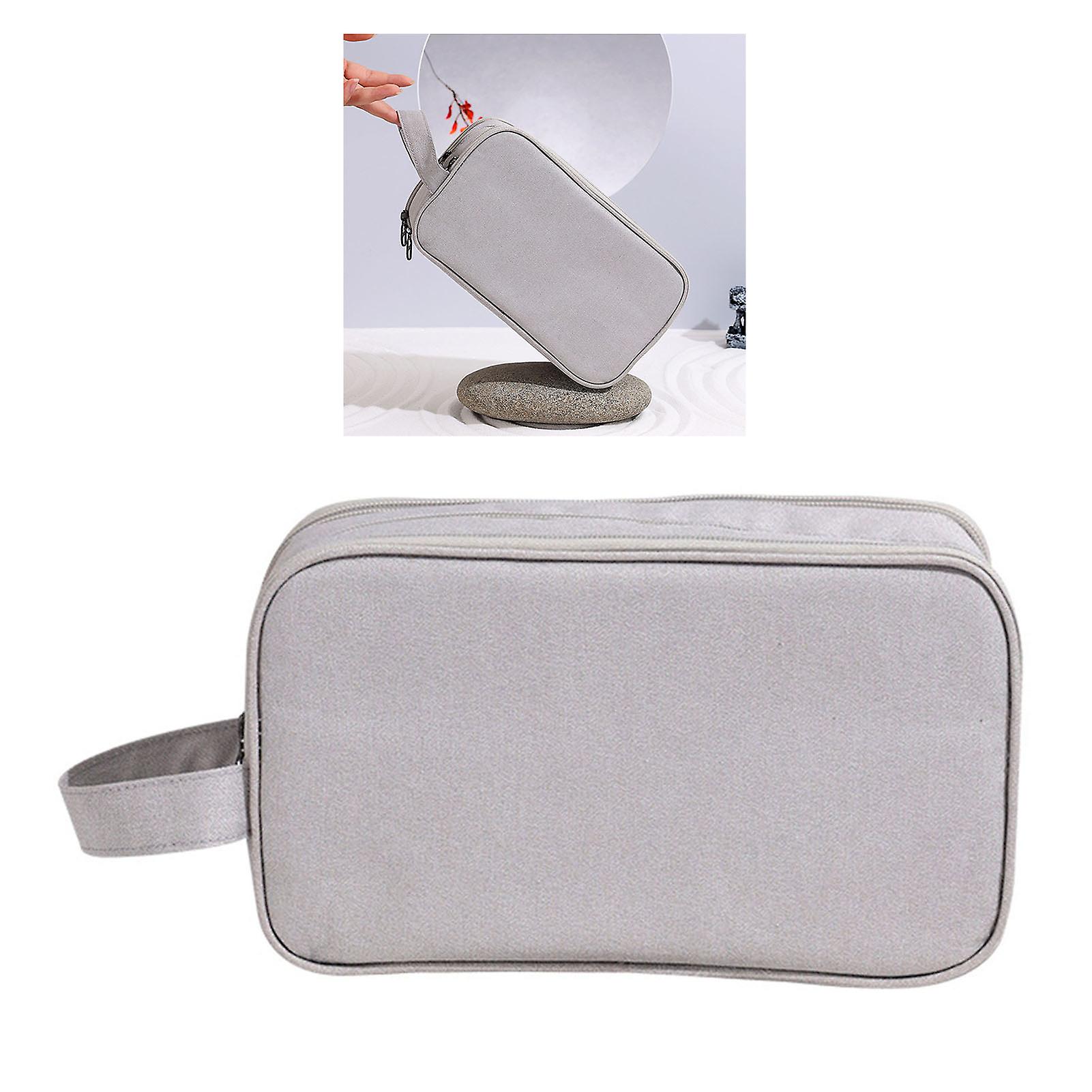 Large Capacity Toiletry Bag 25.5x10x14.5cm Polyester Fiber