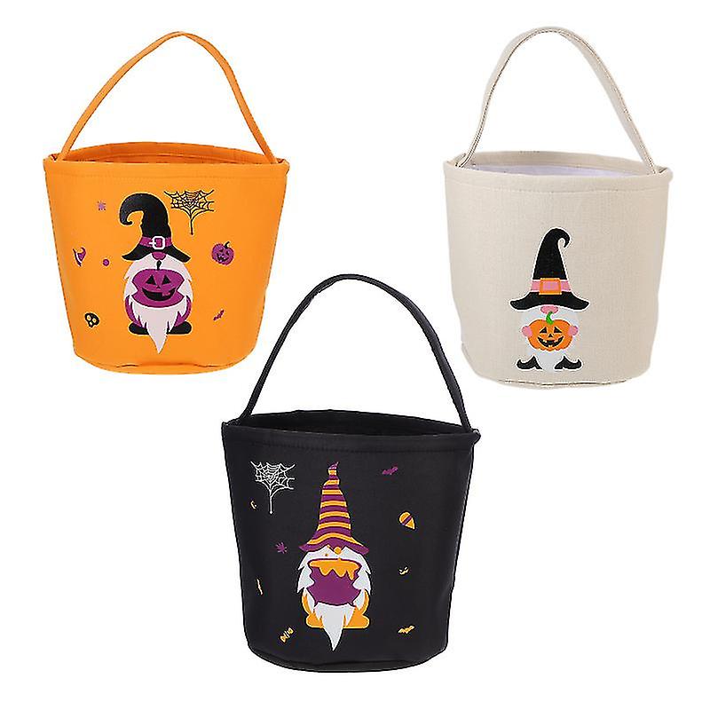 3pcs Halloween Candy Bag For Halloween Decorations