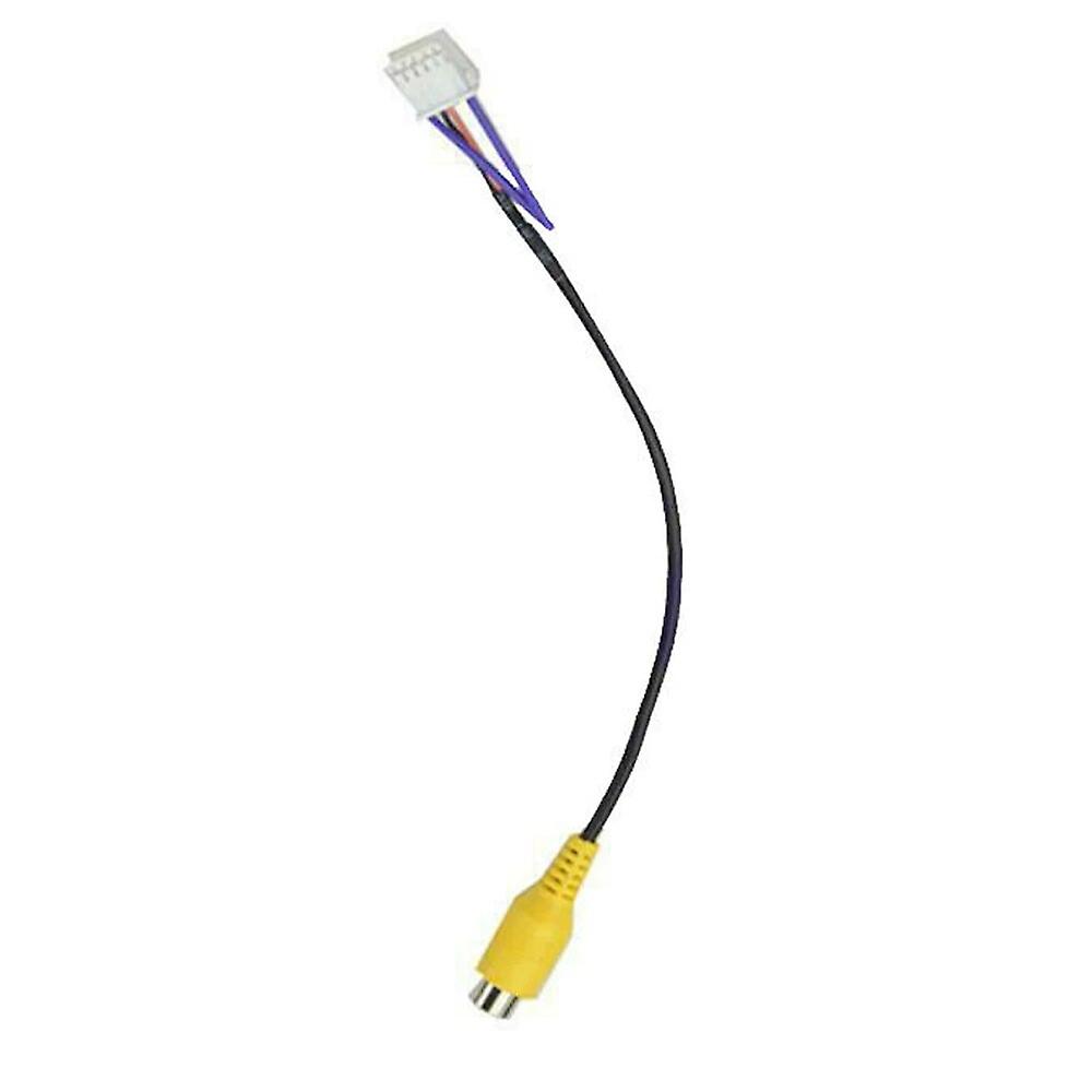 1pcs 10-pin Rear View Backup Camera Cable Adaptor Rca For Carstereo Android Radio Dvd Player Car Auto Multimedia Monitor