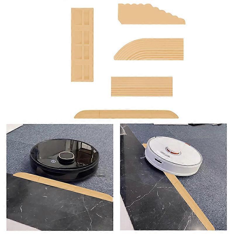 Threshold Bars Ramp Mat Auxiliary for Ecovacs Narwal Roborock / Mijia / iRobot Sweeping Robot Vacuum