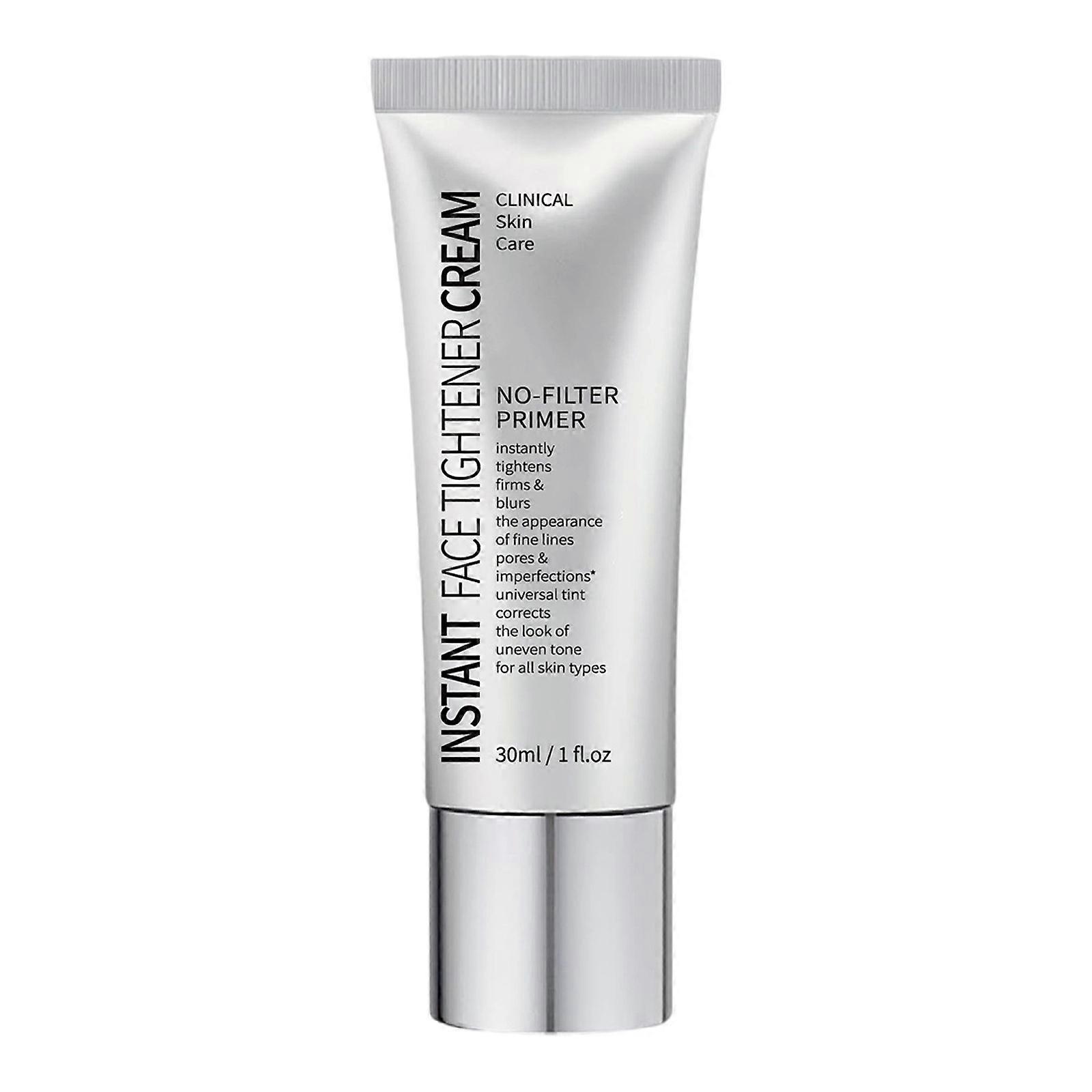 Instant Face Tightener No-Filter Primer,Temporary Face Tightener, Instant Face Tightener Primer Makeup, Long Lasting Power Grip Primer, Blurring Face