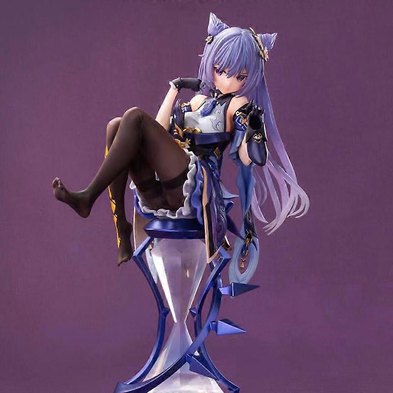 18cm原神インパクト胡仁 アニメフィギュア 原神インパクト ケチン アクションフィギュア フィギュアコレクションモデル ドール玩具