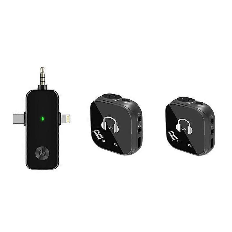 Wireless Lavalier Microphone One Drag One Set 2