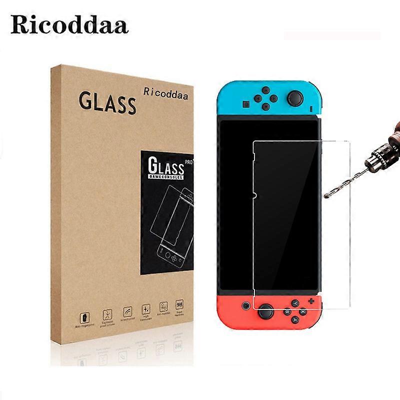 9時間ウルトラクリアスクリーンプロテクター、Nintendo Switch NS用のプレミアム強化ガラスフィルム