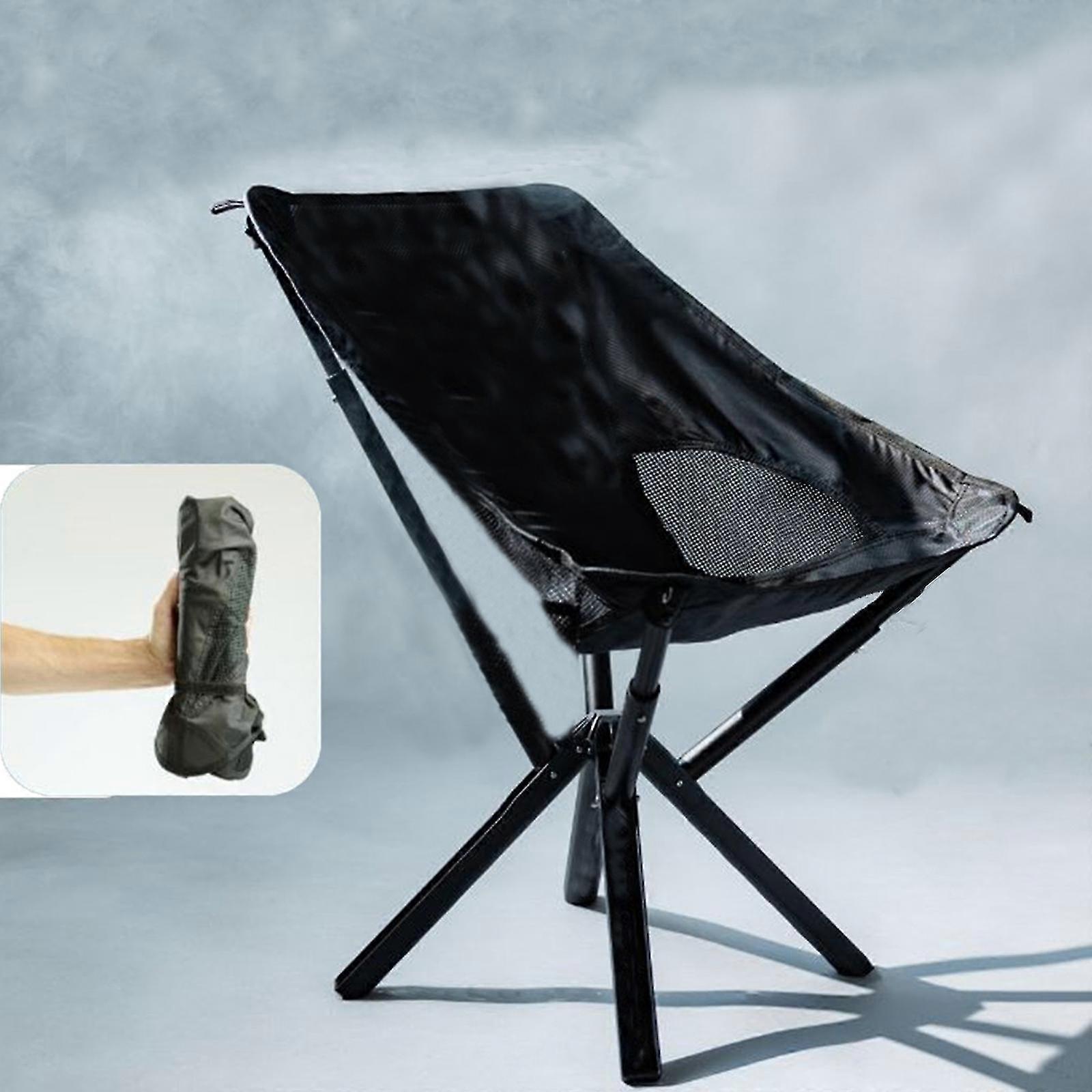 Portable Camping Chair with 5s Fast Setup, Bottle-Sized