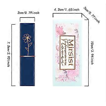 6 Crystal Flower Jelly Lipsticks Color Changing Lipstick Long-term Lipstick Lipstick Nutrition Spell Color Changing Lipstick