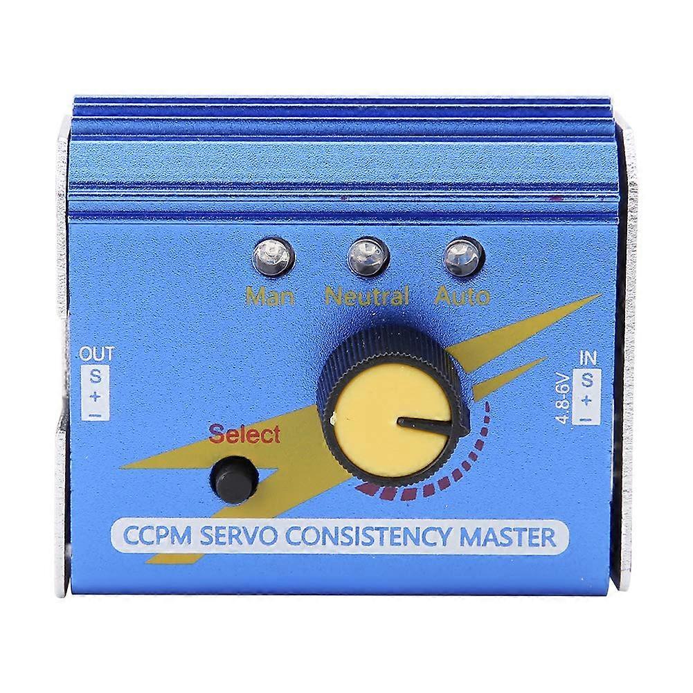 Výkonový servo tester, 3CH ESC Multi Servo Tester, CCPM Servo Konzistence Master Checker pro RC letadla Vrtulníky Auta