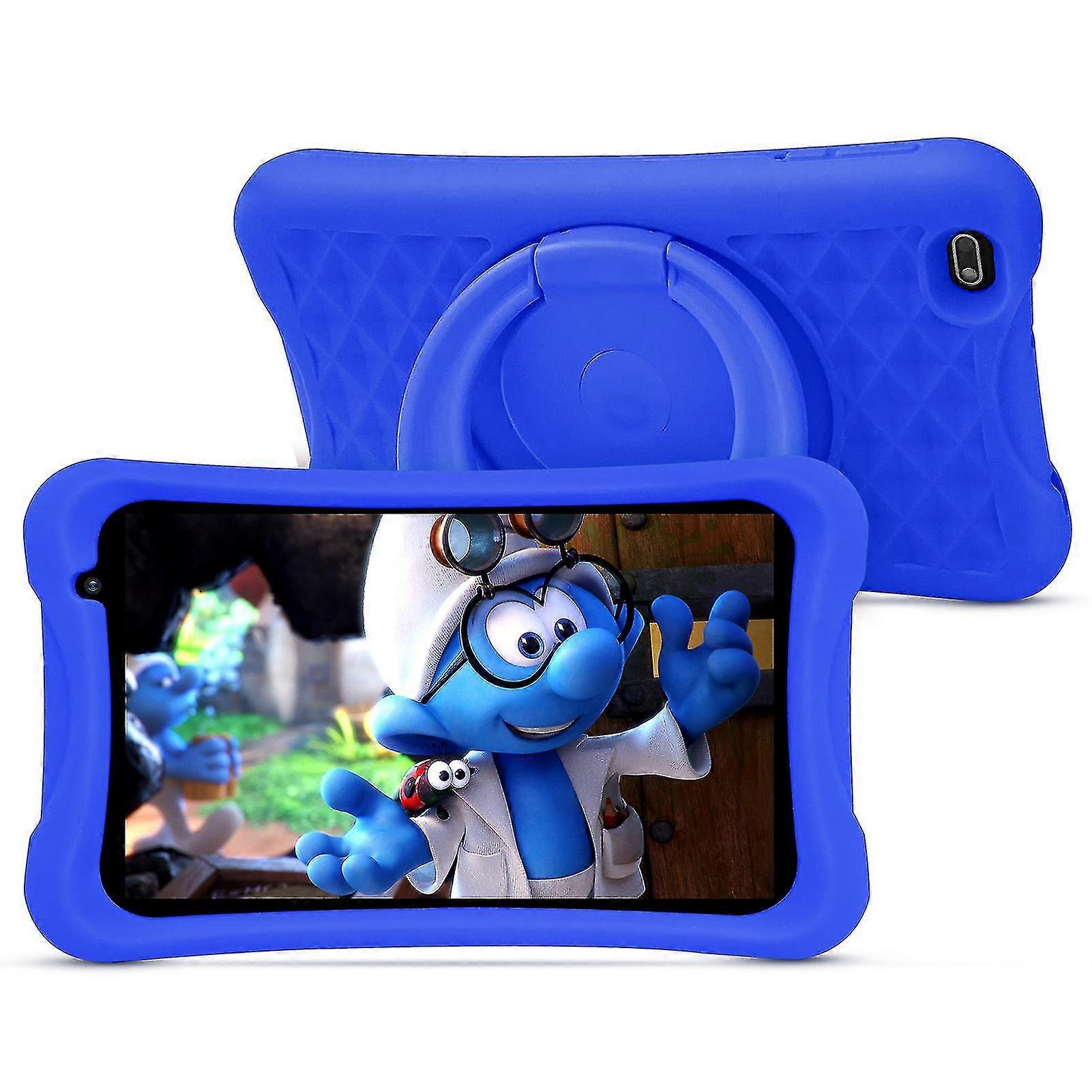 L8k Android 10, 8 ιντσών παιδικό tablet, γονικός έλεγχος, παιδική εφαρμογή, 2GB Ram, 32GB Rom, οθόνη Hd Ips, με θήκη tablet για παιδιά (μπλε)