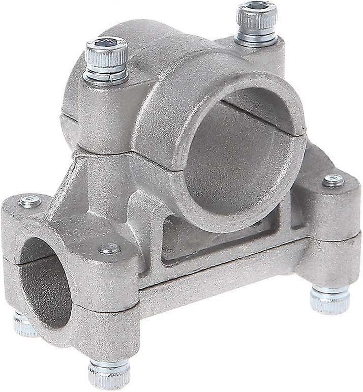 1ピース26mmハンドルブラケットクランプグラストリマーブラシトリマー芝刈り機パーツ用-2#シルバー