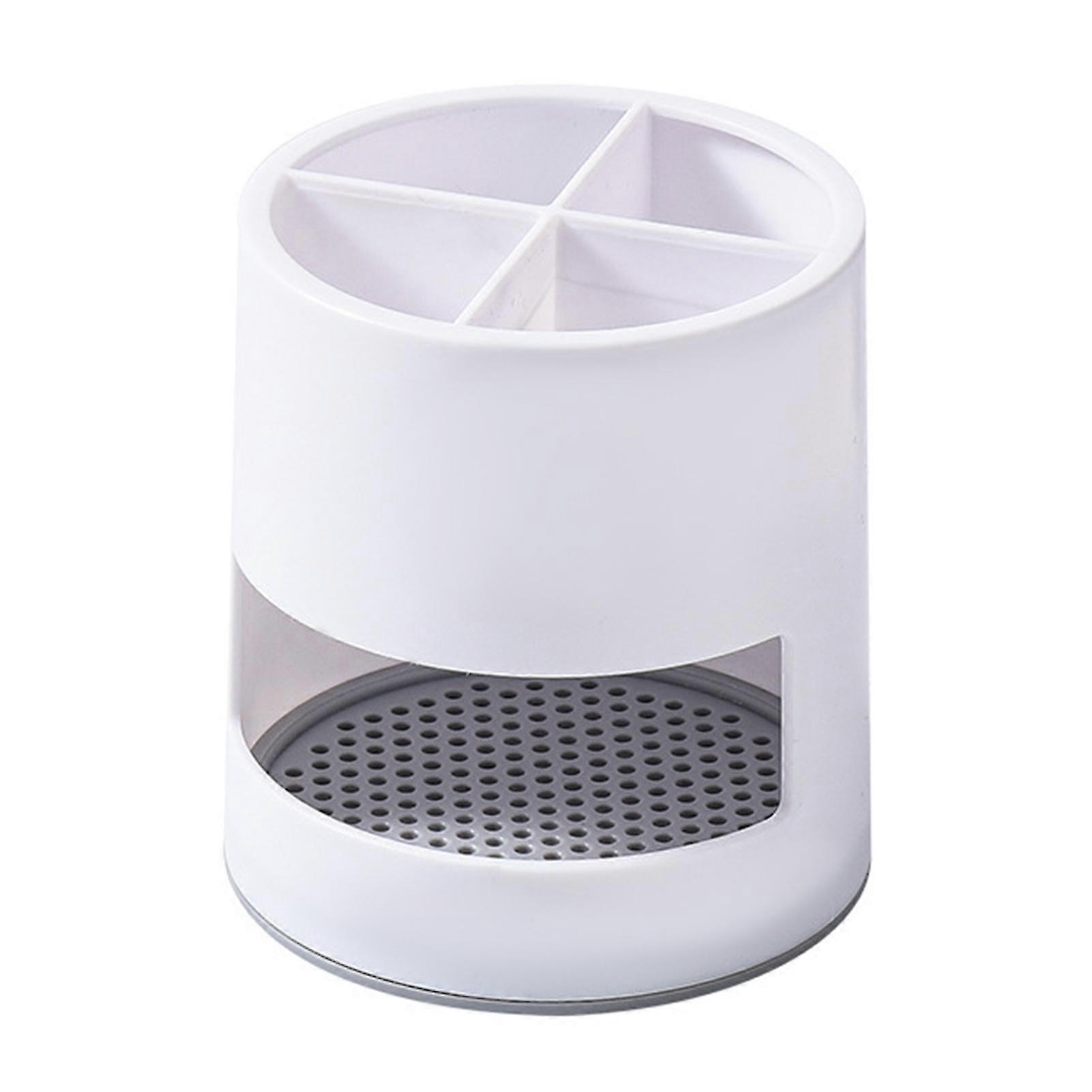 Desktop Tableware Storage Box With Multi-grid Large Capacity Chopsticks Spoon Cage For Fork Spoon Storage