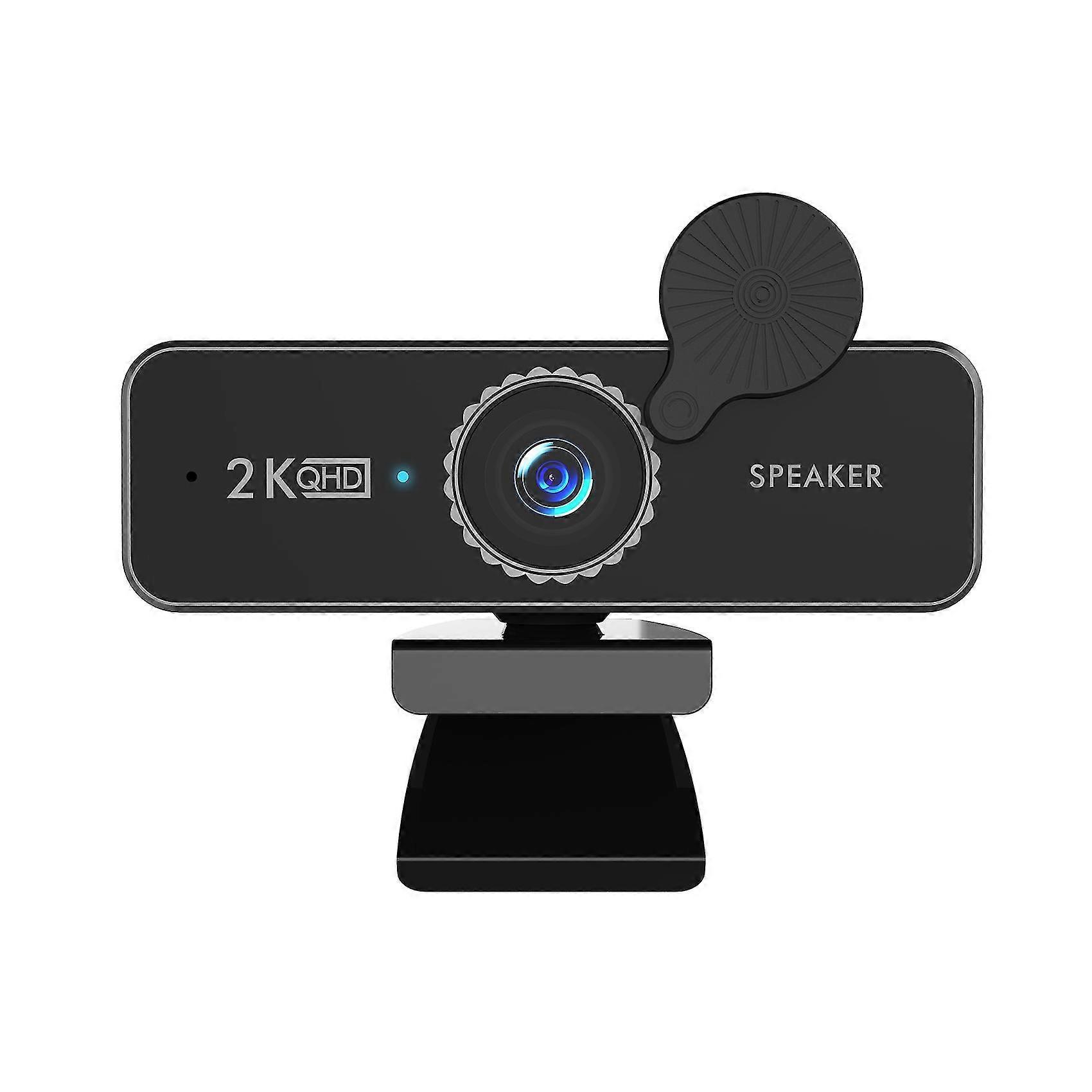 C580 Computer Camera 2K HD Webcast USB Computer Camera with Built-in Speaker Microphone Function