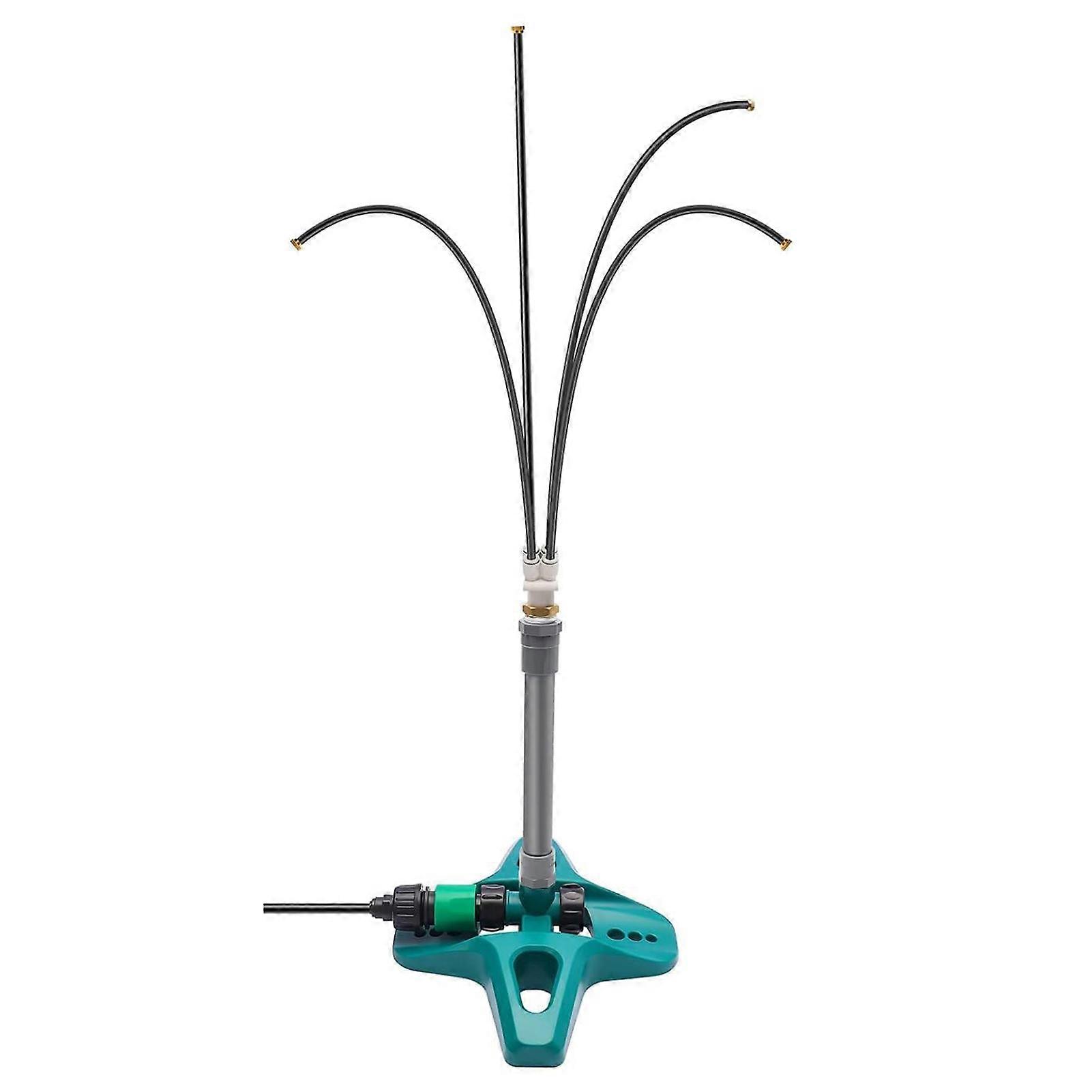 Patios Standing Misters Portable Adjustables Multi Heads Misting System for Outdoor Cooling