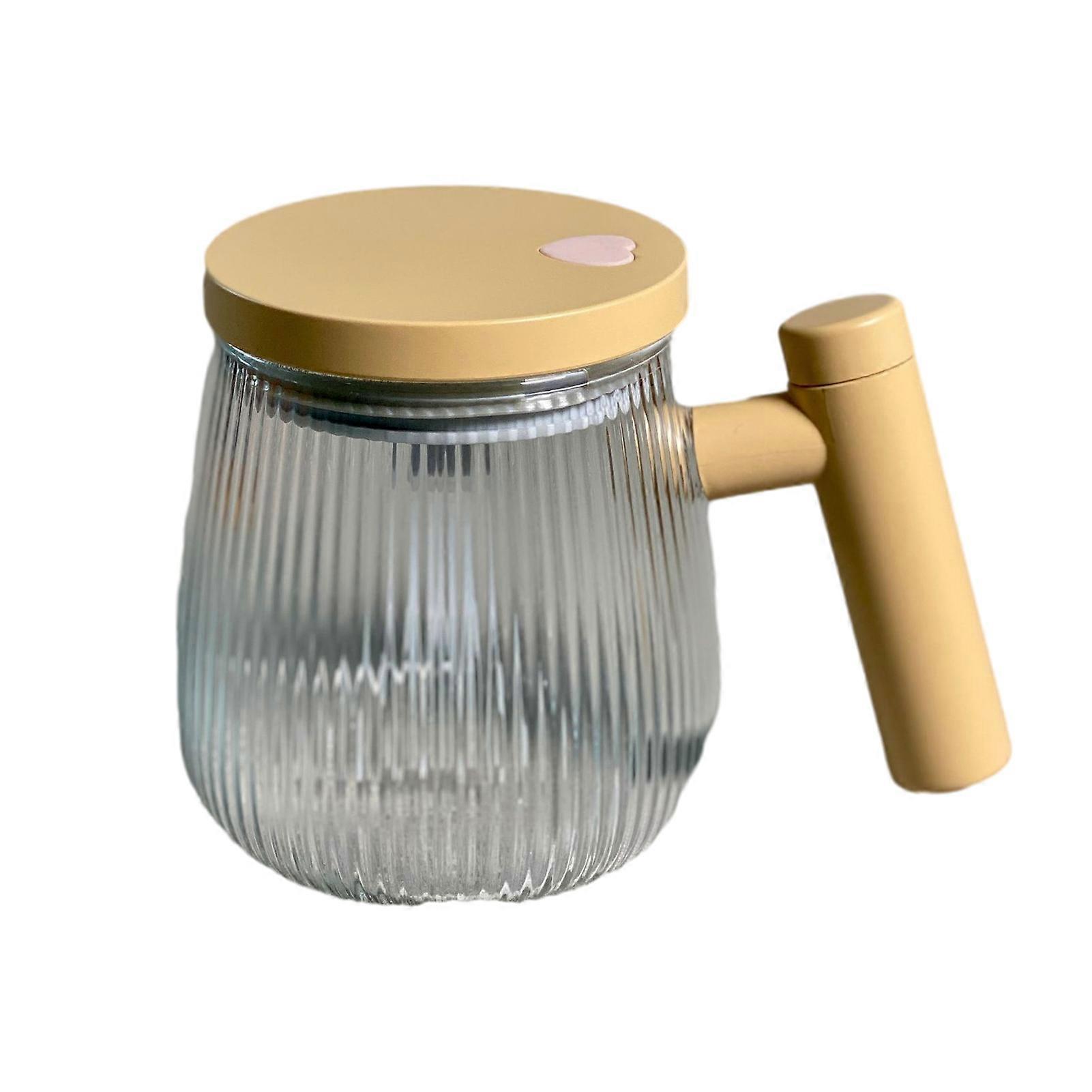 400ml Auto-agitant Tasse À Café En Verre Élégant Réutilisable Thé Tasse À Café Élégant pour Femmes Hommes Unisexe