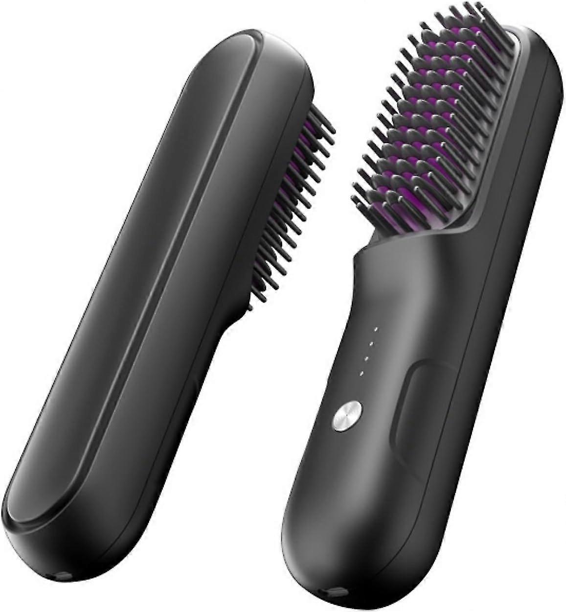 Fer à lisser portable, fer à lisser sans fil, fers à lisser pour cheveux secs, cheveux bouclés, lisser les cheveux