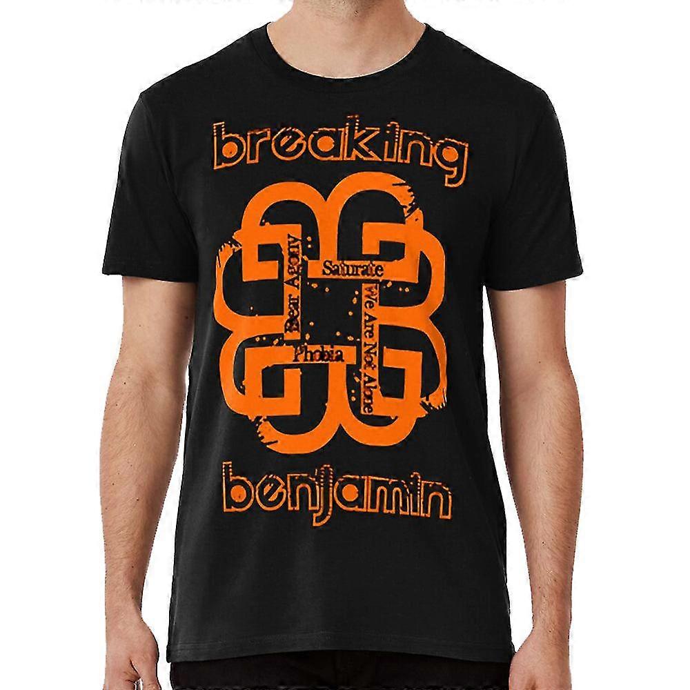 Breaking benjamin nowa koszulka retro vintage
