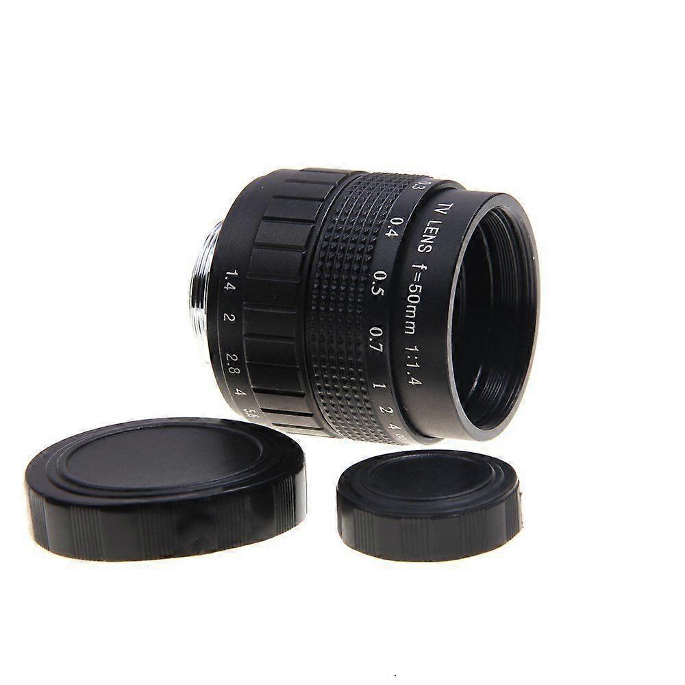 50mm F1.4 CCTV Movie lens + C Mount to Canon EOS M EOS M2 M3 M5 M6 M10 Mirrorless