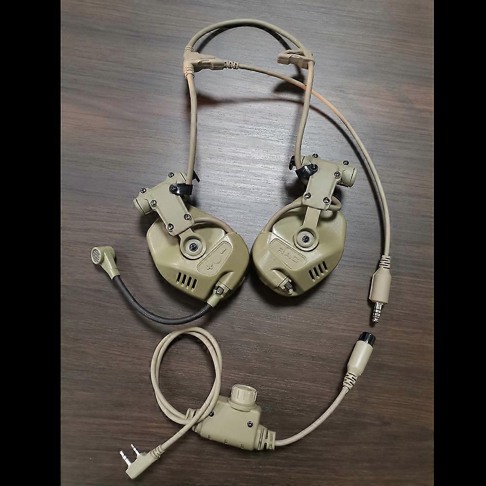 Redkid TAC-SKY Tactical RAC Headset Communication Pickup Noise Reduction with ARC Rail Adapter Fast