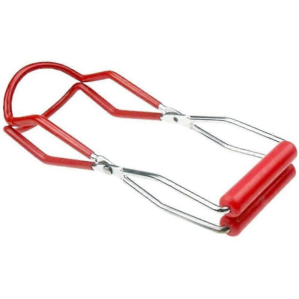 Glass Lifter Tongs For Boiling Jars - Red