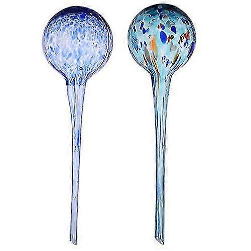2 Pack Self Watering Globes Plant Waterer Hand