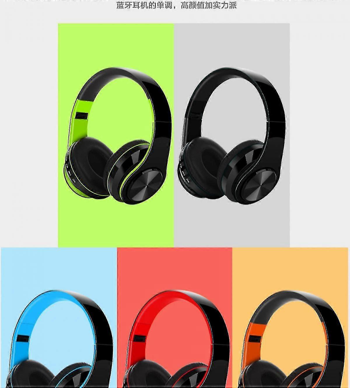 Headset Bluetooth Headset Stereo Bass Telescopic Wireless Card Computer Headset Xq-ej355