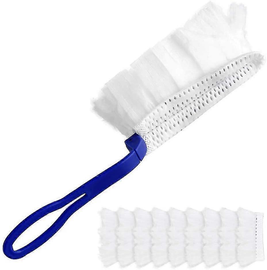 Handy Microfibre Hand Duster With 10x Duster Refills, Small Dust Cleaner